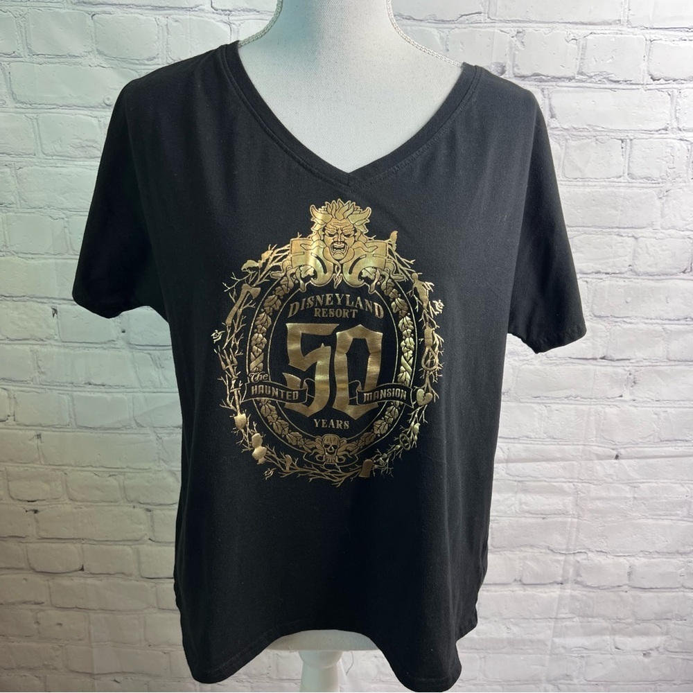 DISNEY PARKS Haunted Mansion 50th Anniversary Shirt Large